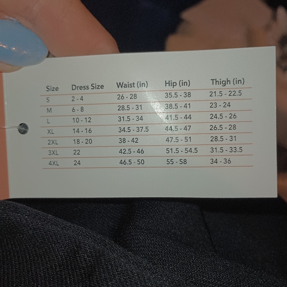 Shapermint Essentials Black High Waisted Shaping Leggings Size Large (#42075) - Picture 7 of 8